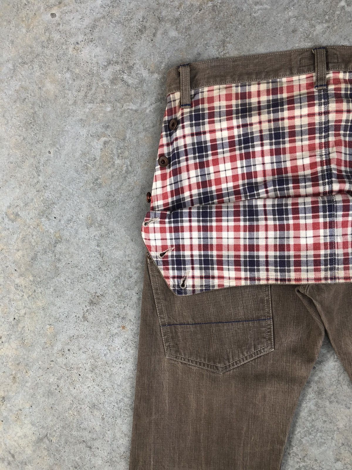 Japanese Brand Japanese Concave attempt Distressed Jeans Size US 35 - 15 Thumbnail