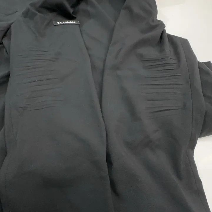 Balenciaga Balenciaga Women's Washed Blazer in Black 0079-2507 Size M / US 6-8 / IT 42-44 - 6 Thumbnail