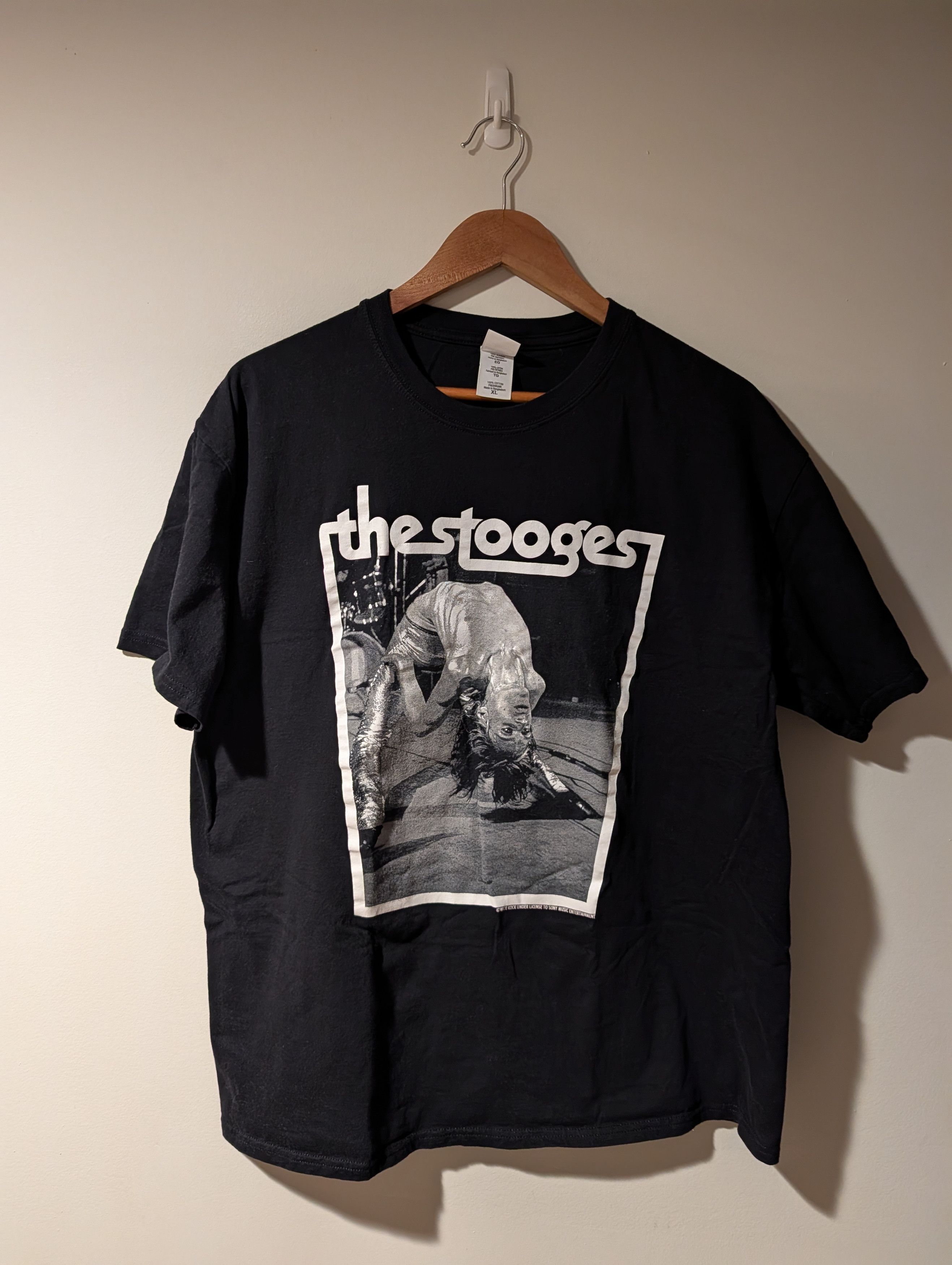 Band Tees Vintage 2010's The Stooges Iggy Pop Band Music Tour T-Shirt Size US XL / EU 56 / 4 - 1 Thumbnail