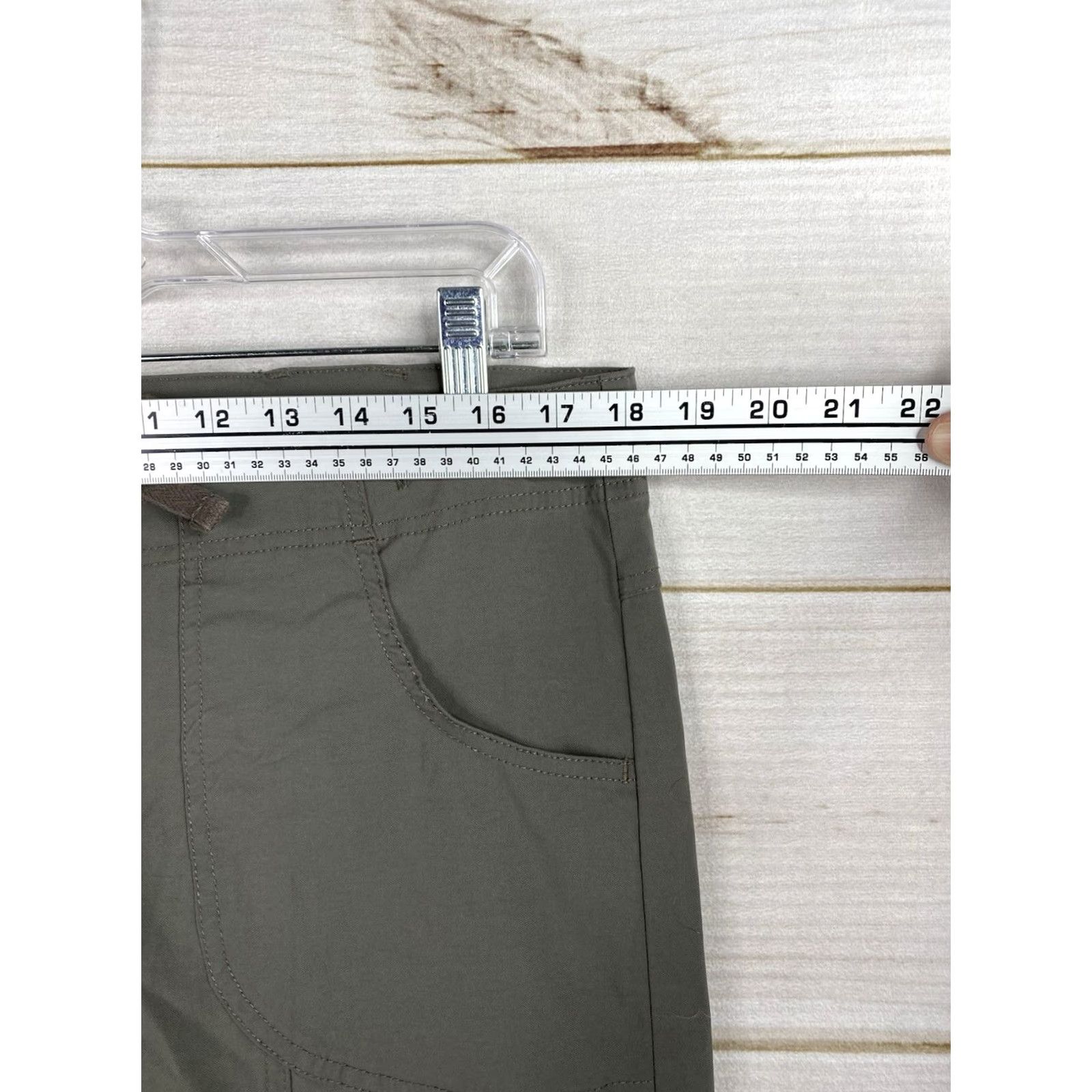Prana Prana Convertible Cargo Pants Womens 14 Bootcut Inseam 32 Brown Nylon Spandex Zipper Outdoor Hiking Casual Travel Workwear Size 36" / US 14 / IT 50 - 5 Thumbnail