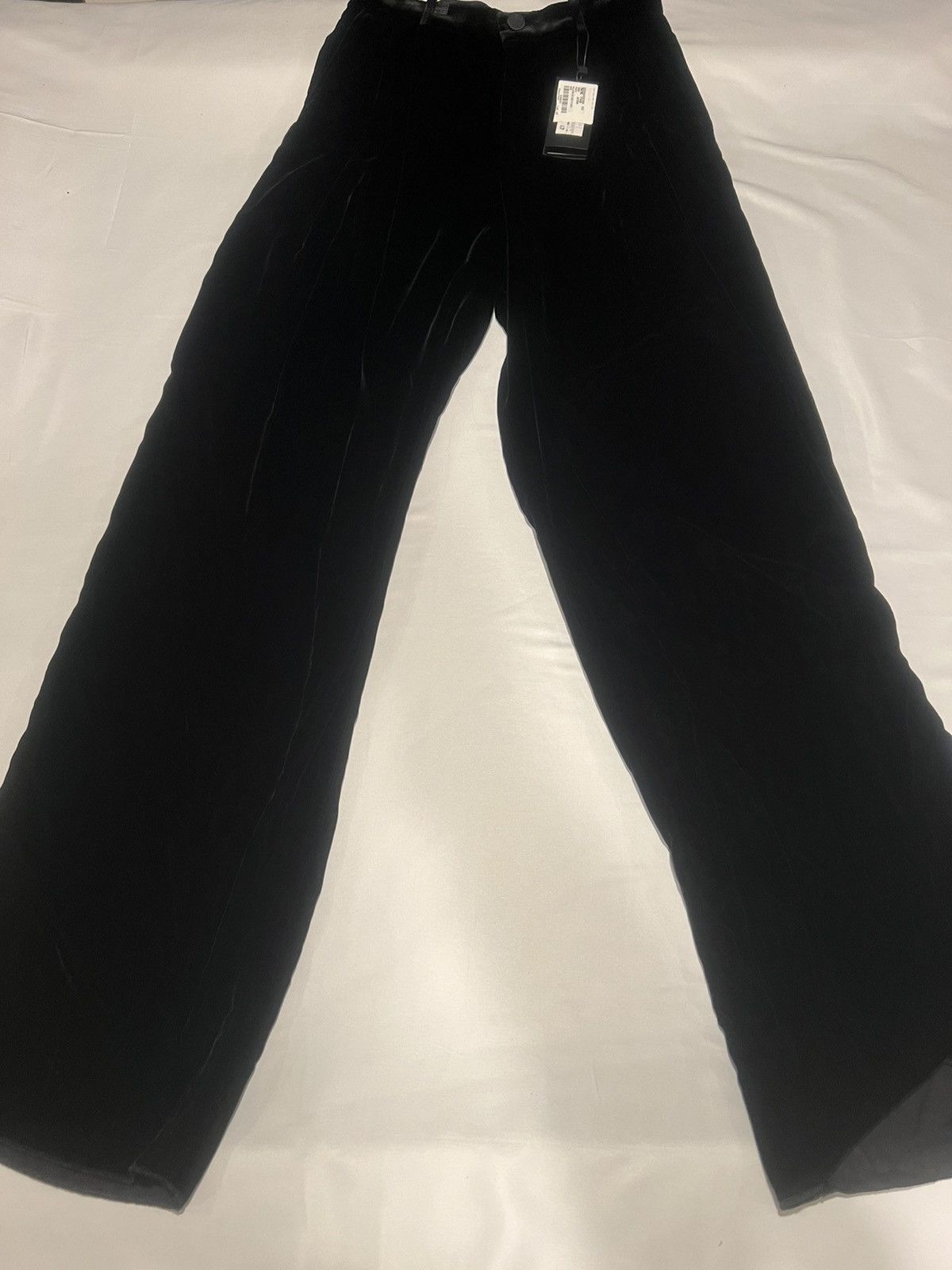 Saint Laurent Paris Saint Laurent wide leg velvet pants. 44/28. $2890 Size US 30 / EU 46 - 3 Thumbnail