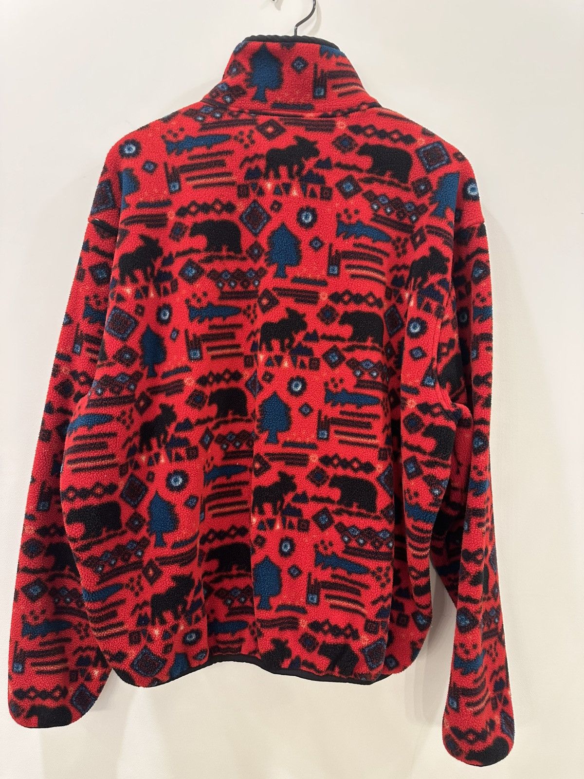 L.L. Bean Vintage LL Bean Zip Up Animal Southwestern Fleece Large Size US L / EU 52-54 / 3 - 5 Thumbnail