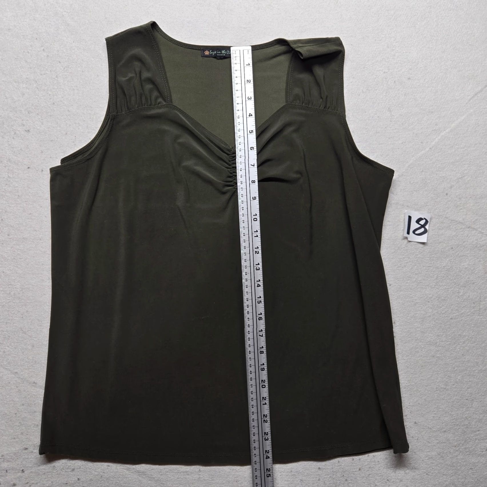 Vintage Sugie In The City Shirt Tank Top Black L Womens Large Lightweight Stretch Size L / US 10 / IT 46 - 5 Thumbnail