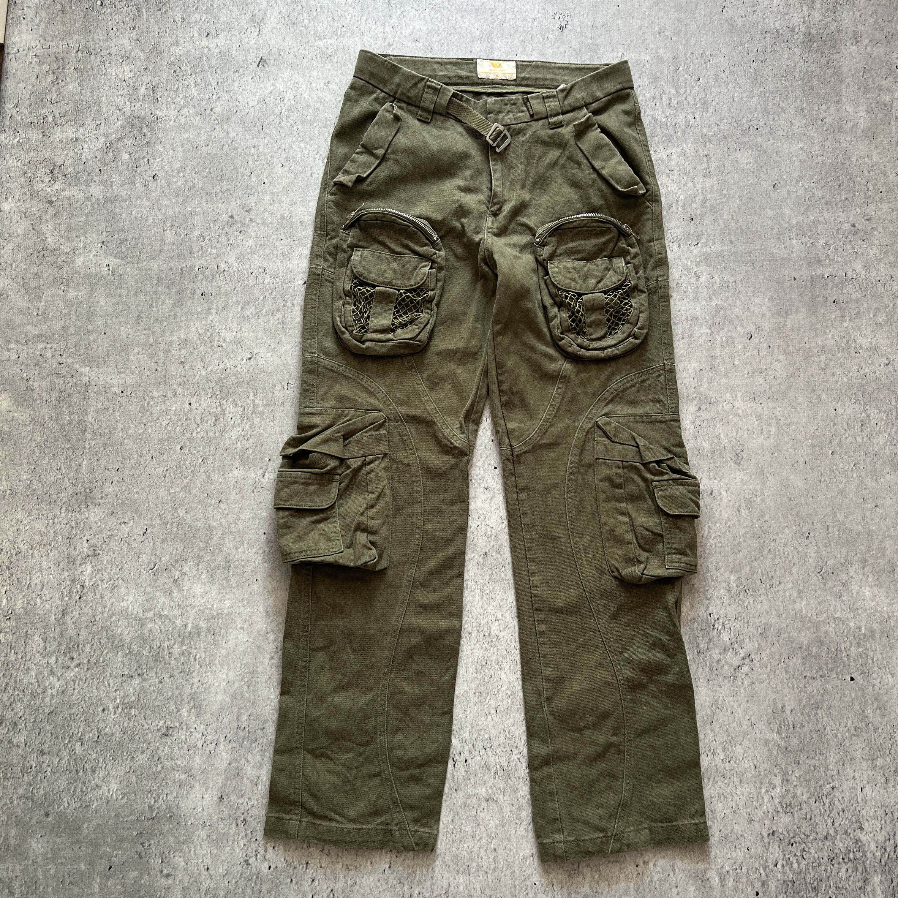 Comme des Garcons × Junya Watanabe 23AW Wide Cargo Pants