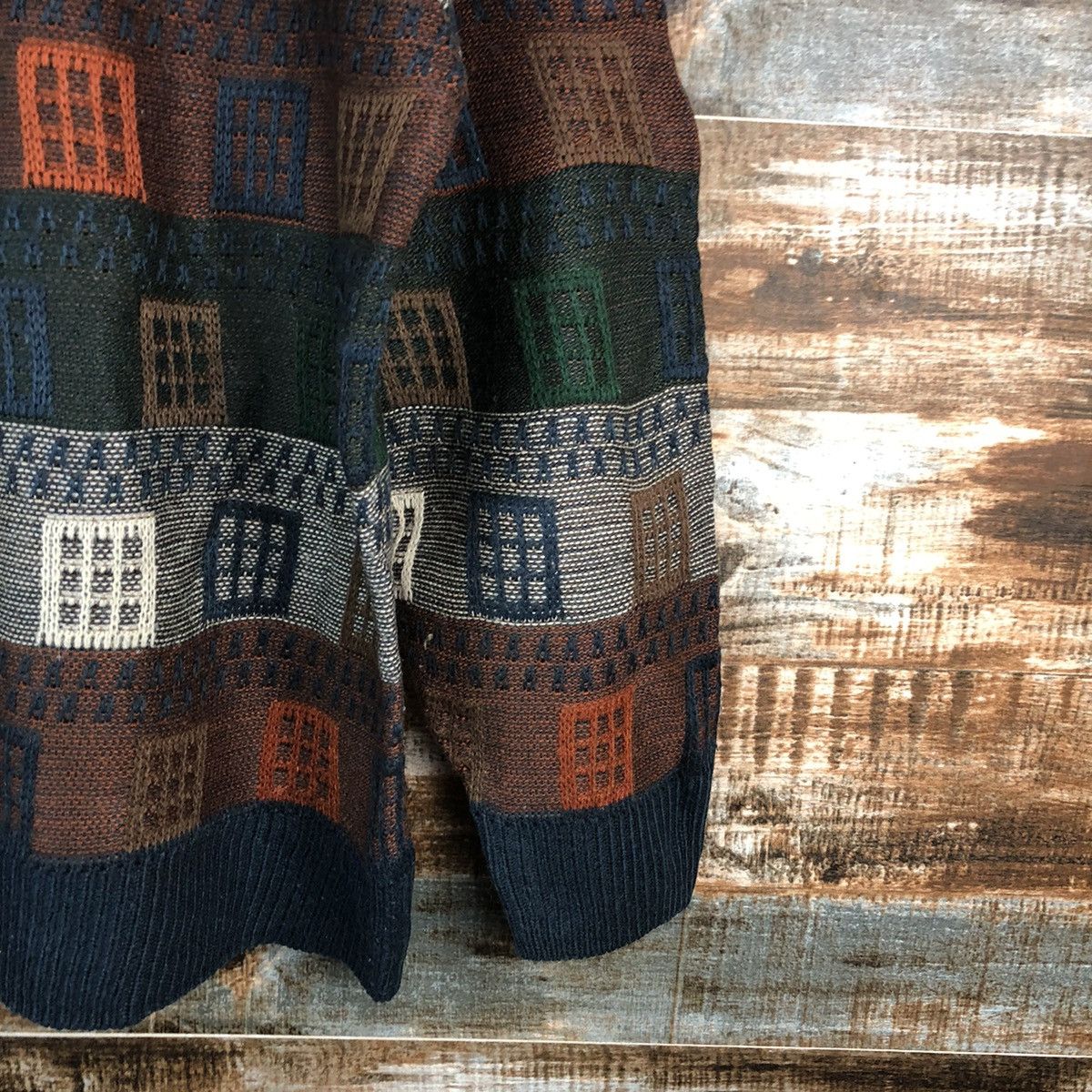 Homespun Knitwear Japan vintage streetwear Brown Knitwear #A2342 Size US M / EU 48-50 / 2 - 8 Thumbnail