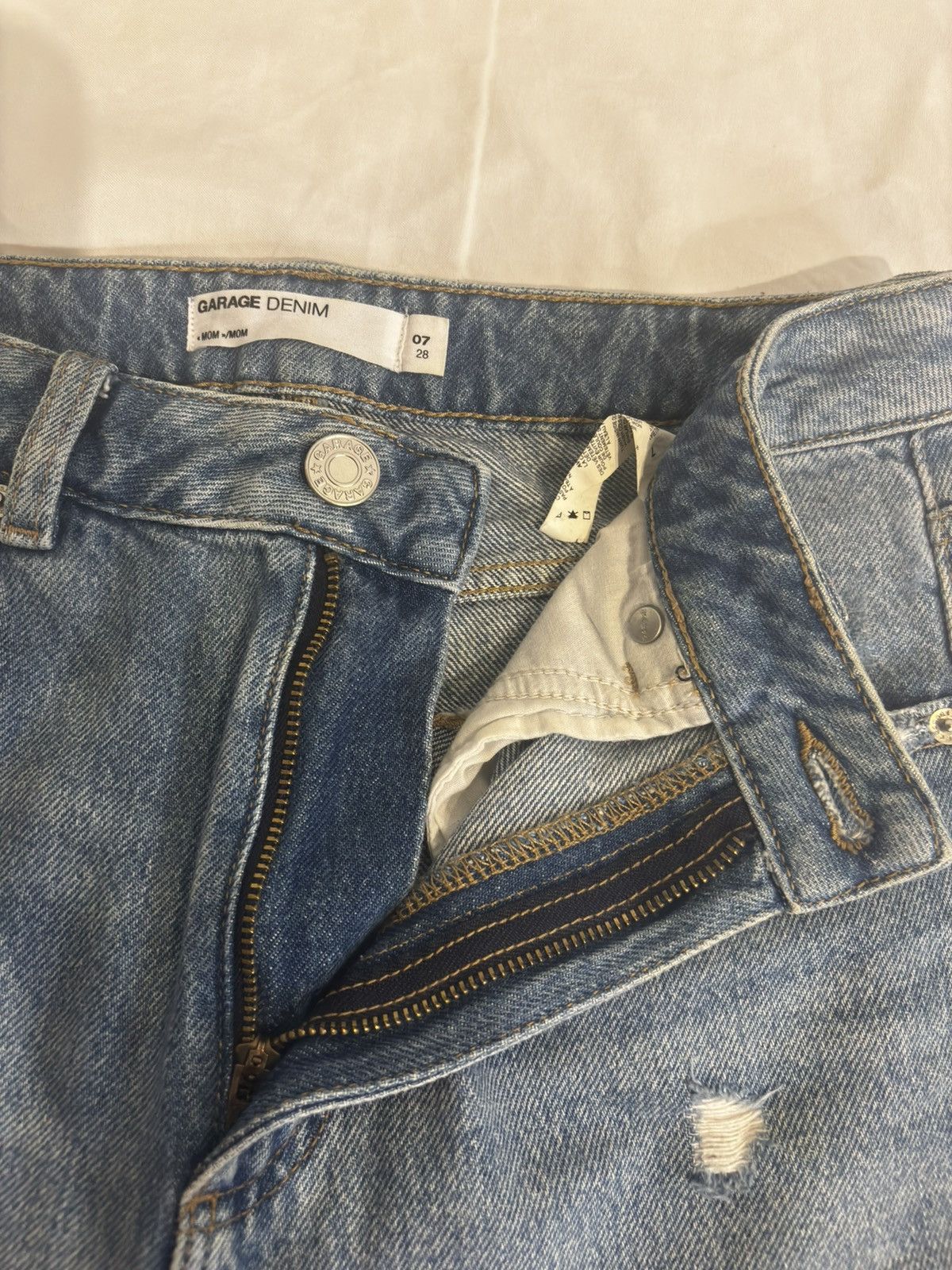 Garage Garage ripped Jeans.wp554 Size 28" / US 6 / IT 42 - 3 Thumbnail