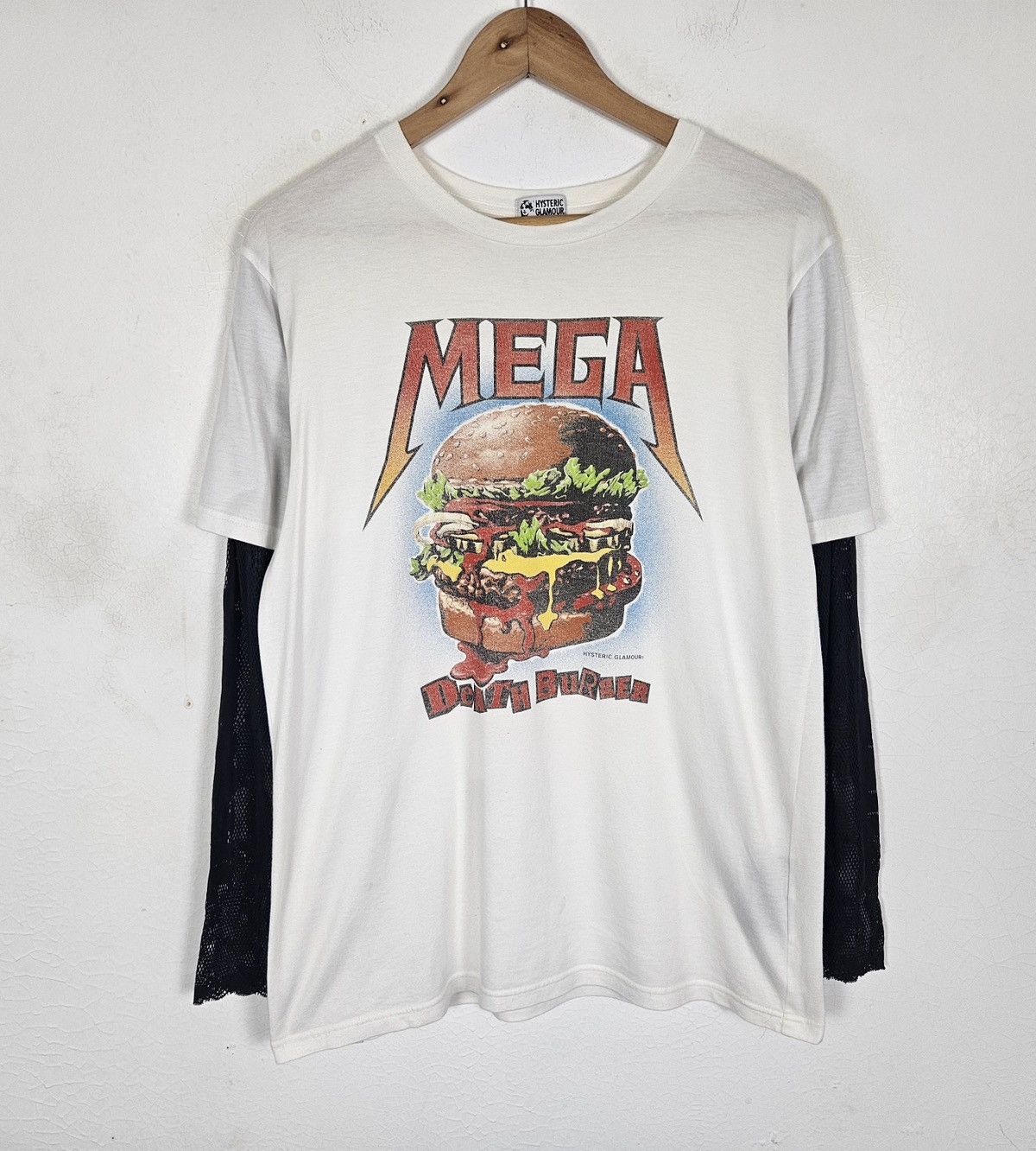 Hysteric Glamour Hysteric Glamour Mega Death Burger Shirt Size US S / EU 44-46 / 1 - 2 Thumbnail