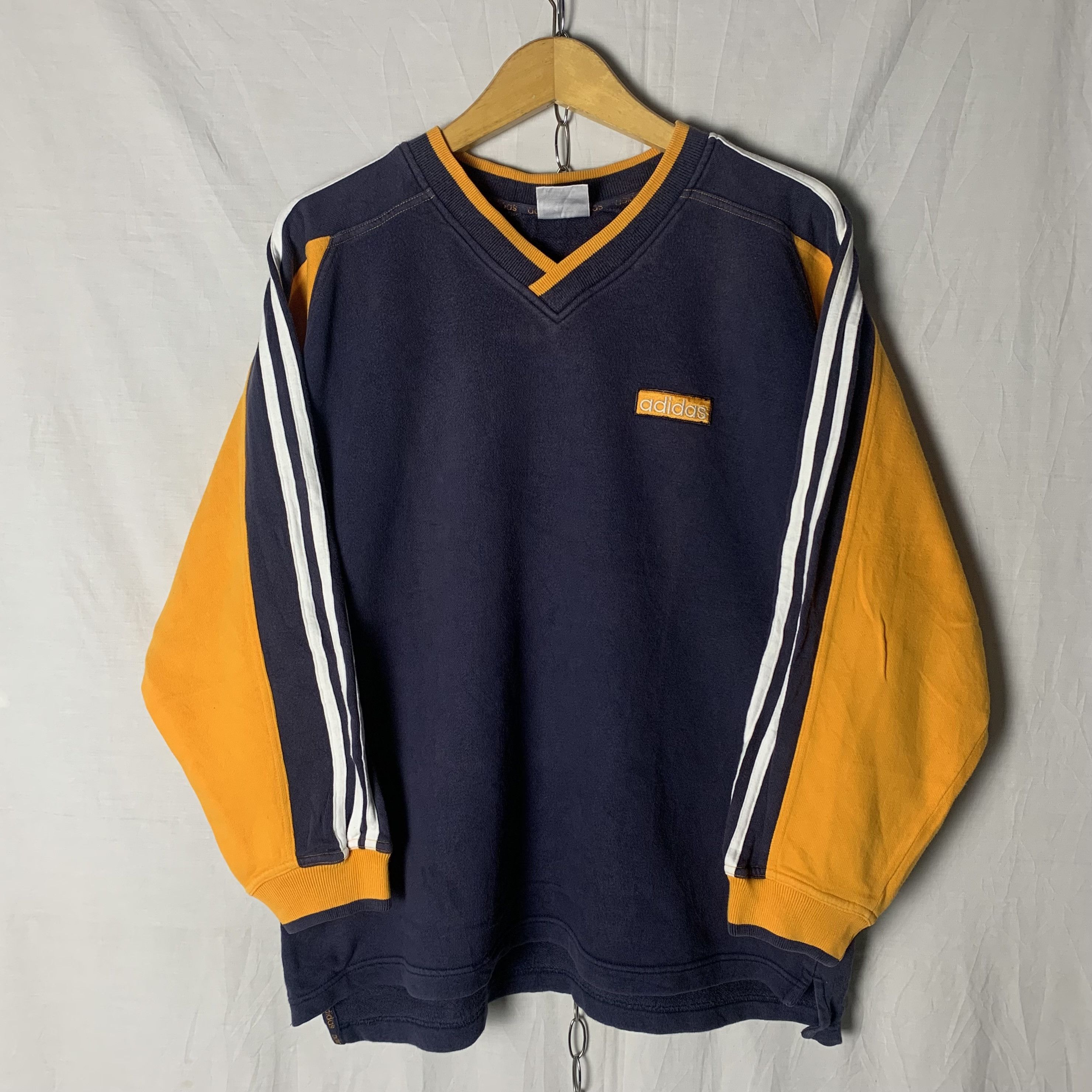 Adidas Vintage Adidas Longsleeve Size US L / EU 52-54 / 3 - 1 Thumbnail
