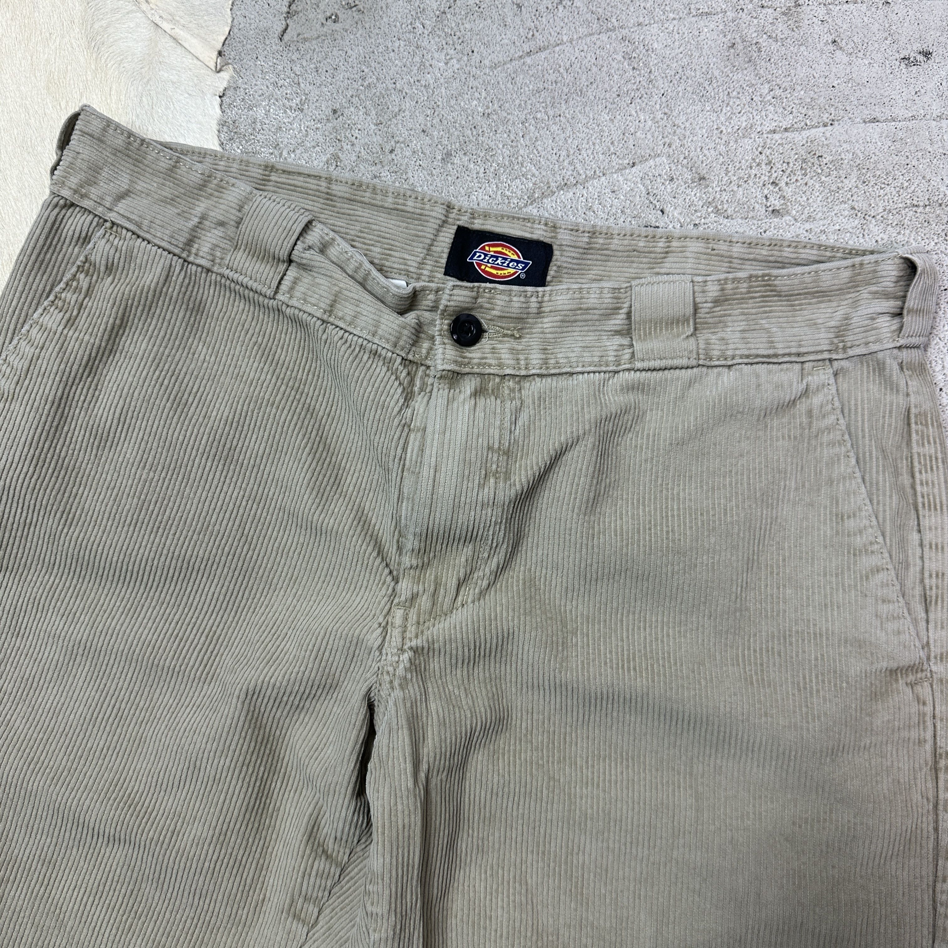 Dickies Vintage Streetwear Corduroy Fitted Dickies Pants Y2K Size US 31 - 5 Thumbnail