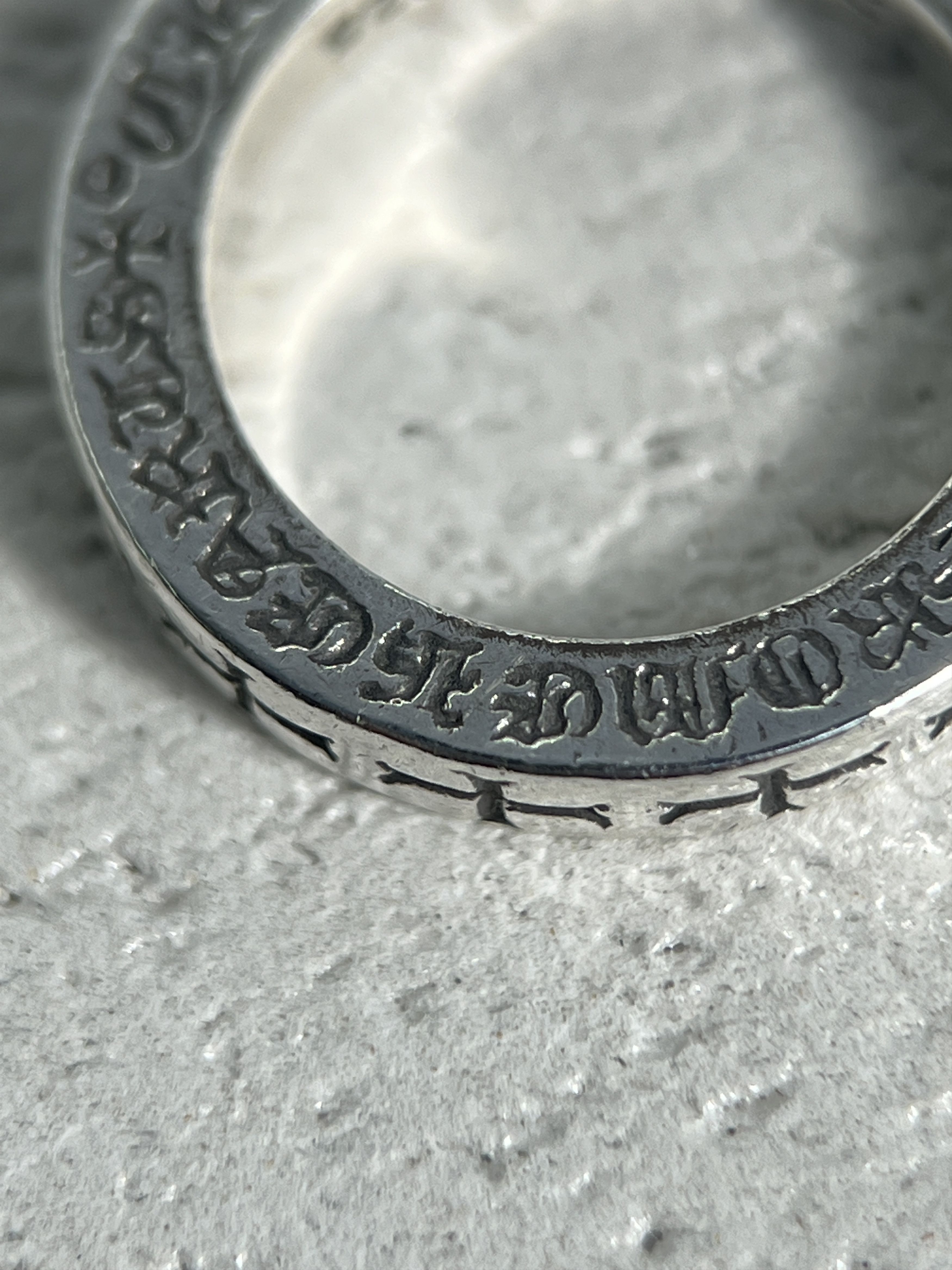 Chrome Hearts Chrome Hearts Spacer Ring Silver 2001 US4 47MM Size ONE SIZE - 11 Thumbnail