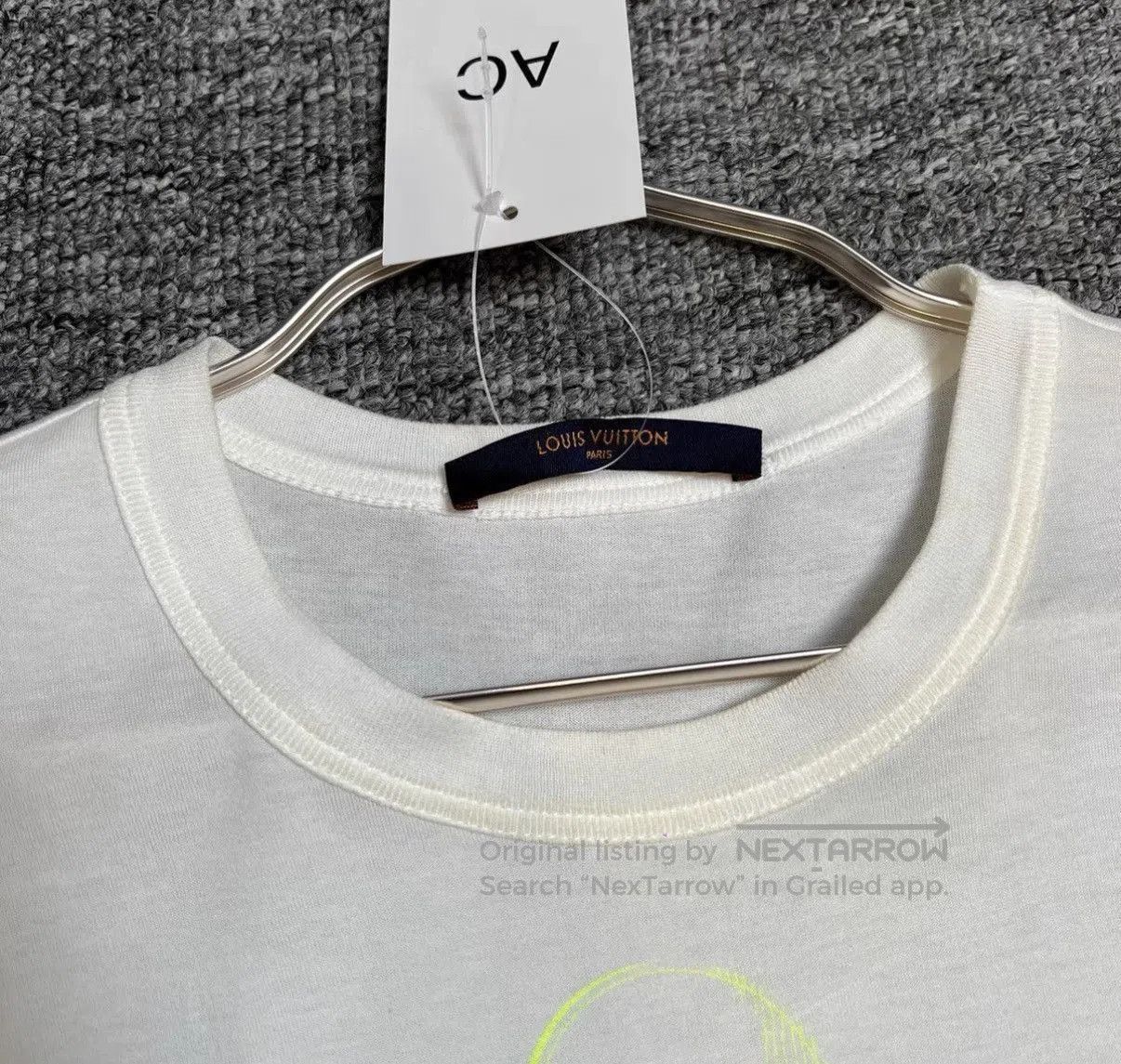Louis Vuitton White Short-Sleeve Graphic T-Shirt. Size US S / EU 44-46 / 1 - 3 Thumbnail
