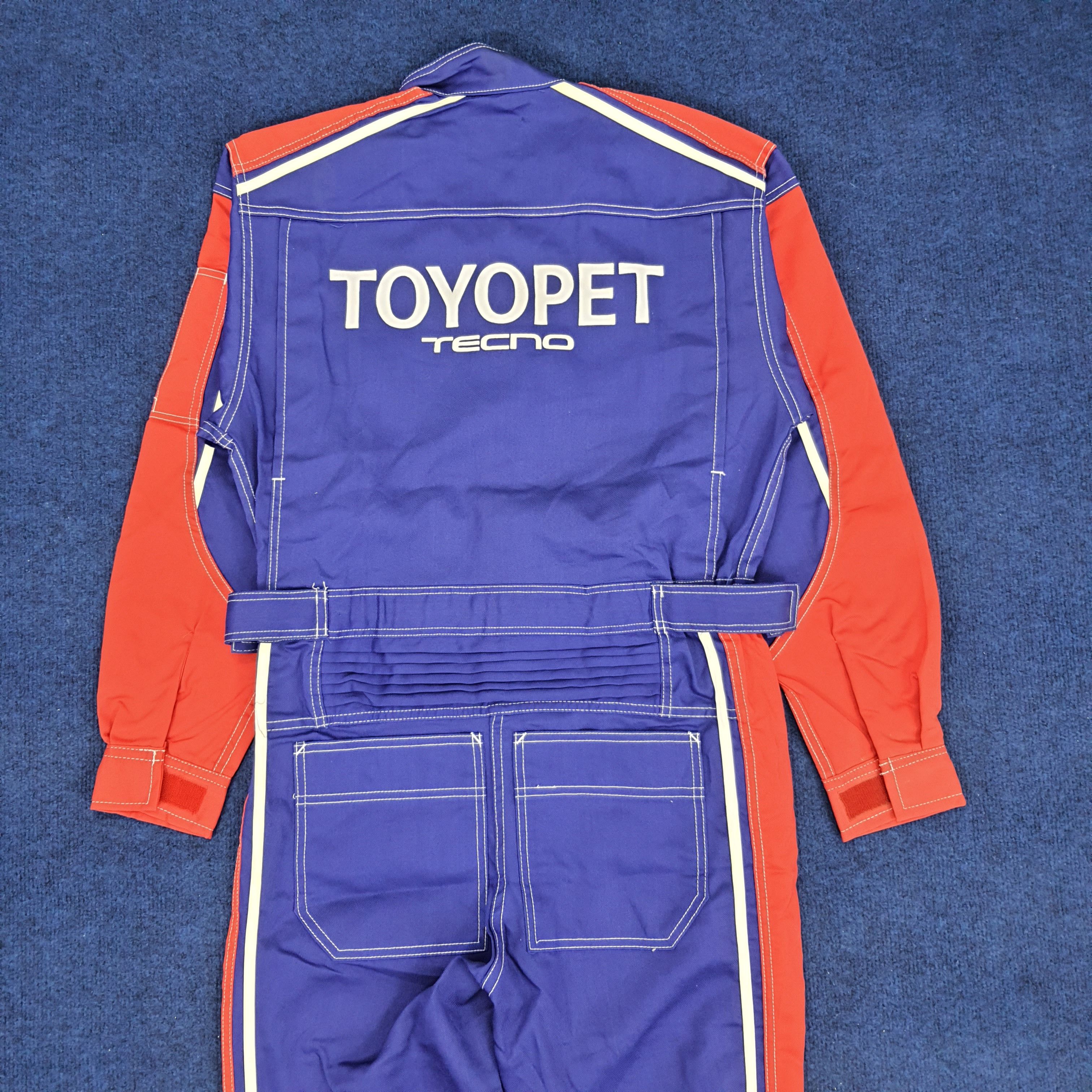 Japanese Brand × Vintage Vintage Toyota Toyopet Japanese Racing Team Coverall Size US S / EU 44-46 / 1 - 2 Thumbnail