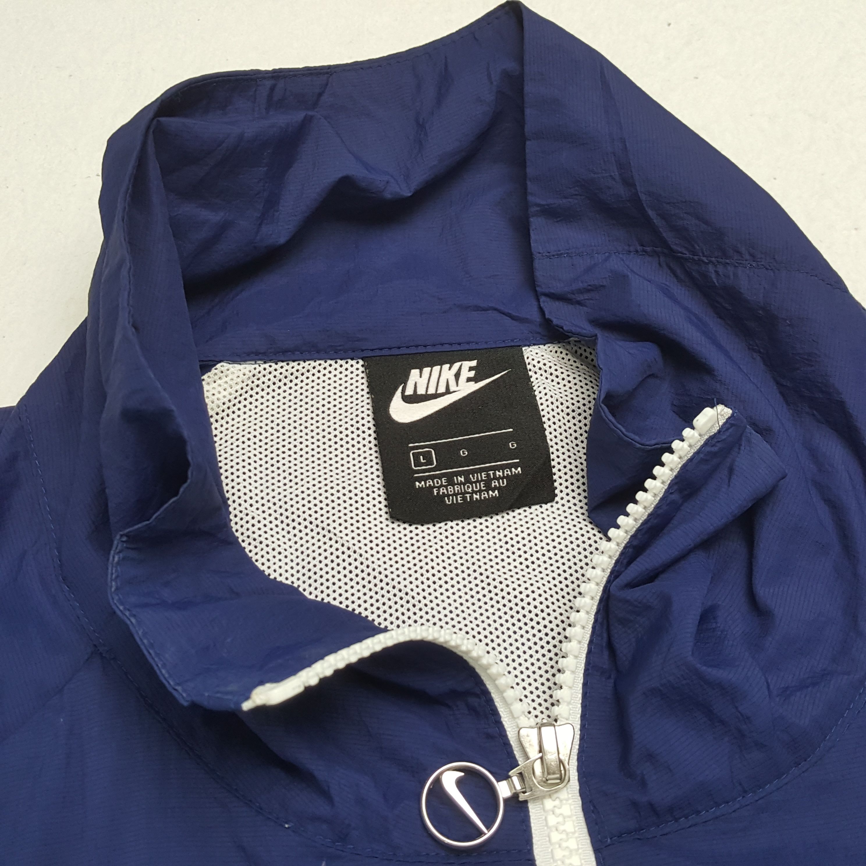 Nike × Vintage Vintage NIKE Sportswear Big Swoosh Logo Design Jacket Size US XL / EU 56 / 4 - 10 Thumbnail