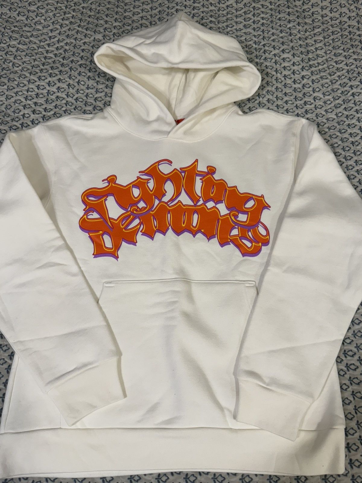 Vlone Vlone x Juice WRLD Fighting Demons Hoodie size MD Size US M / EU 48-50 / 2 - 1 Thumbnail