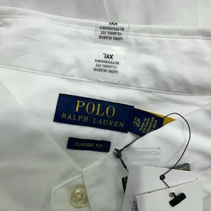 Polo Ralph Lauren Polo Ralph Lauren Logo Embroidery Long Sleeve Shirt. Size US XXL / EU 58 / 5 - 5 Thumbnail