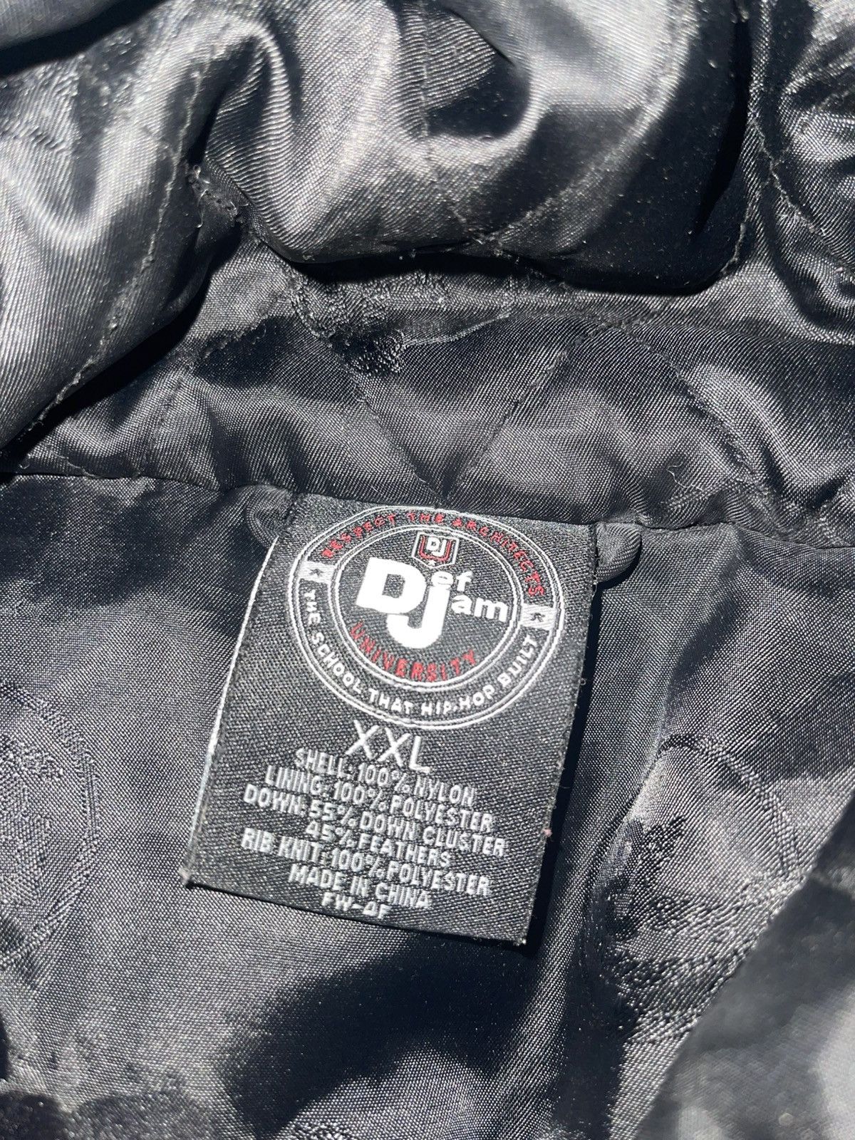Other VTG Def Jam University Hooded Puffer Bomber Jacket Size US XXL / EU 58 / 5 - 3 Thumbnail