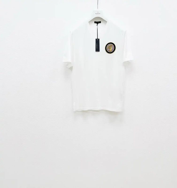Versace Versace White Cotton Men's T-Shirt 0089 Size US XS / EU 42 / 0 - 1 Thumbnail