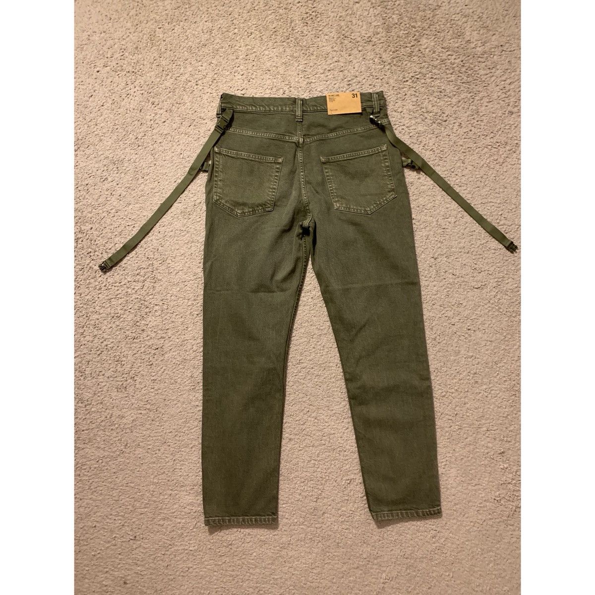 Helmut Lang HELMUT LANG STRAP JEANS Size US 31 - 5 Thumbnail
