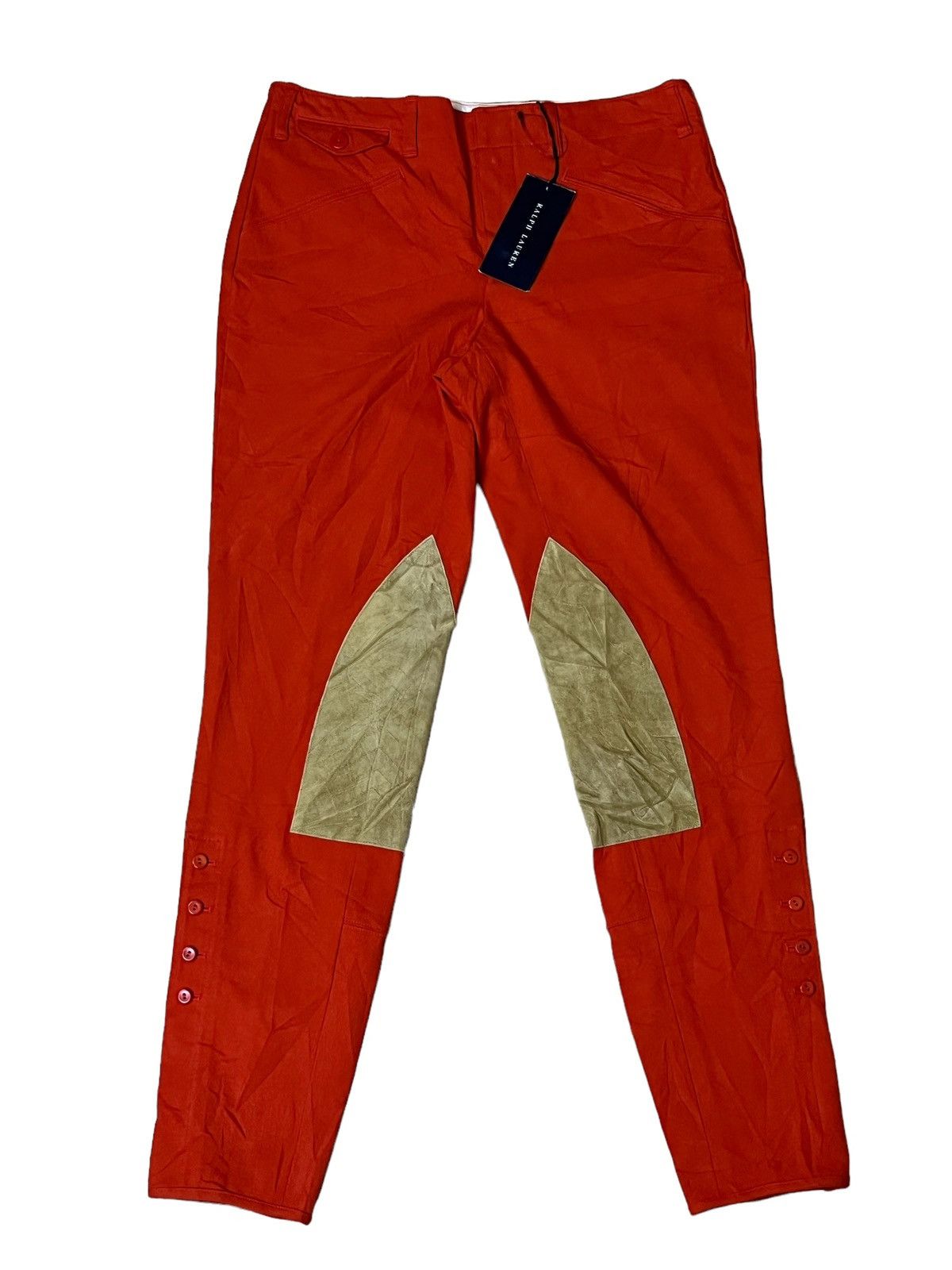 Polo Ralph Lauren NEW🔥RALPH LAUREN WOMEN SUEDE TRIM EQUESTRIAN RIDING PANT Size 30" / US 8 / IT 44 - 1 Thumbnail