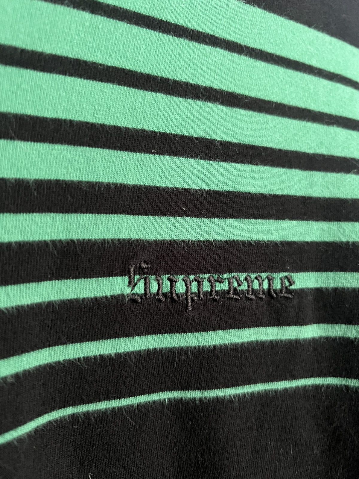Supreme × Vintage FW18 Supreme Fade Stripe L/S Size US M / EU 48-50 / 2 - 2 Thumbnail