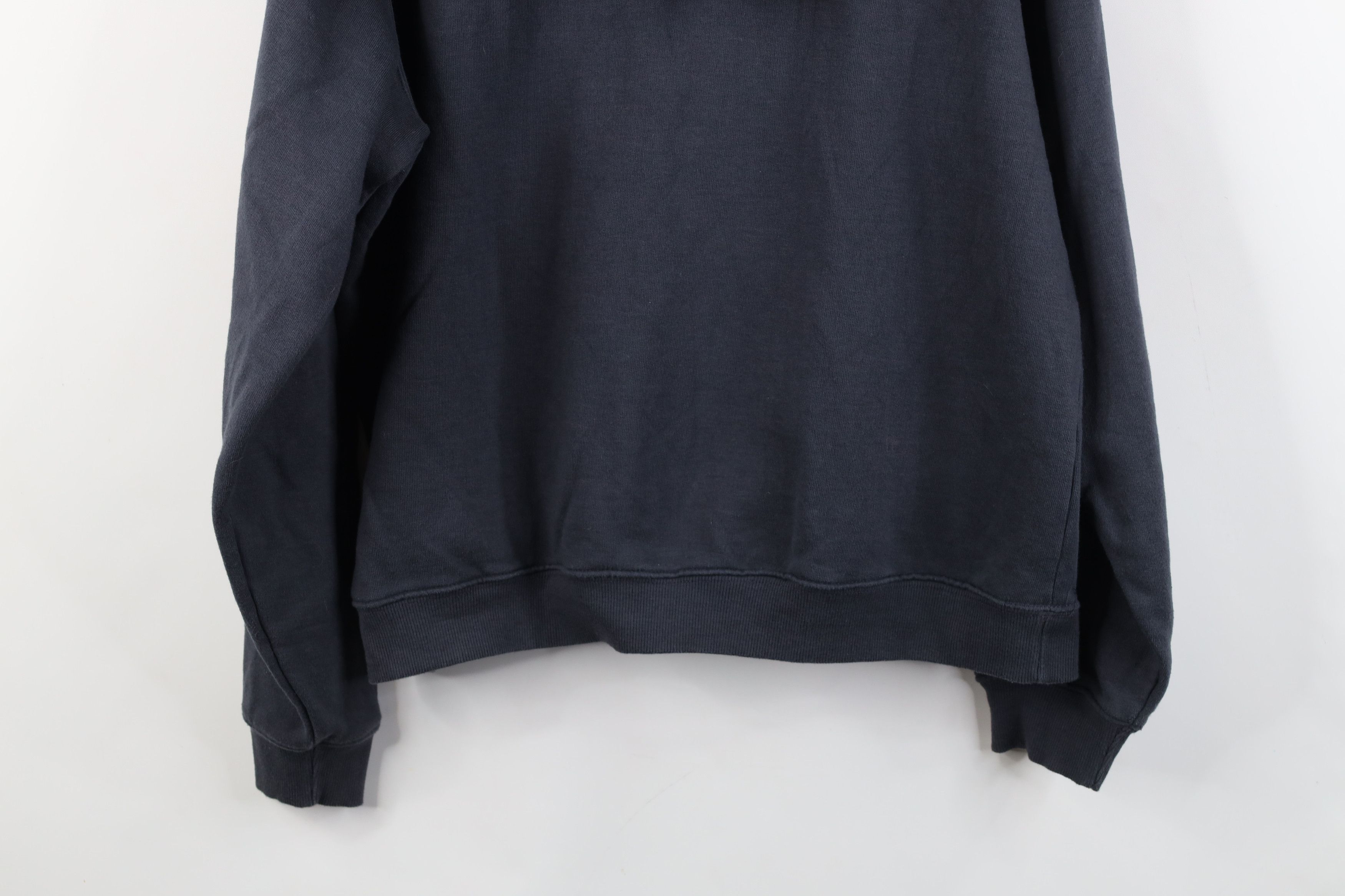 Adidas Vintage 90s Y2K Adidas Spell Hoodie Sweatshirt Steel Blue Size US L / EU 52-54 / 3 - 14 Thumbnail