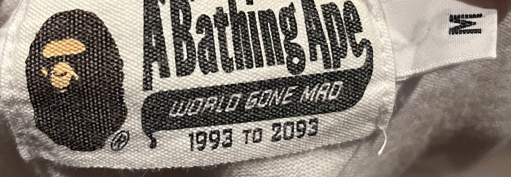 Bape Bape camo logo tee shirt Size US M / EU 48-50 / 2 - 5 Thumbnail