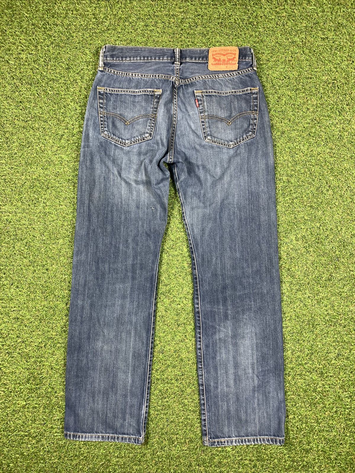 Levi's Vintage 90s Levi’s 501 jeans denim distressed size 31x30 Size US 31 - 3 Thumbnail