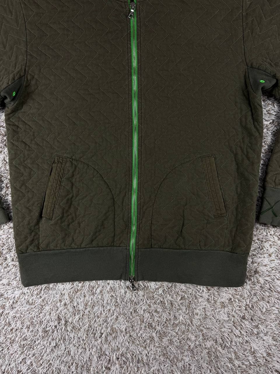 Original Fake OriginalFake KAWS Quilted Zip Hoodie Size US S / EU 44-46 / 1 - 3 Thumbnail