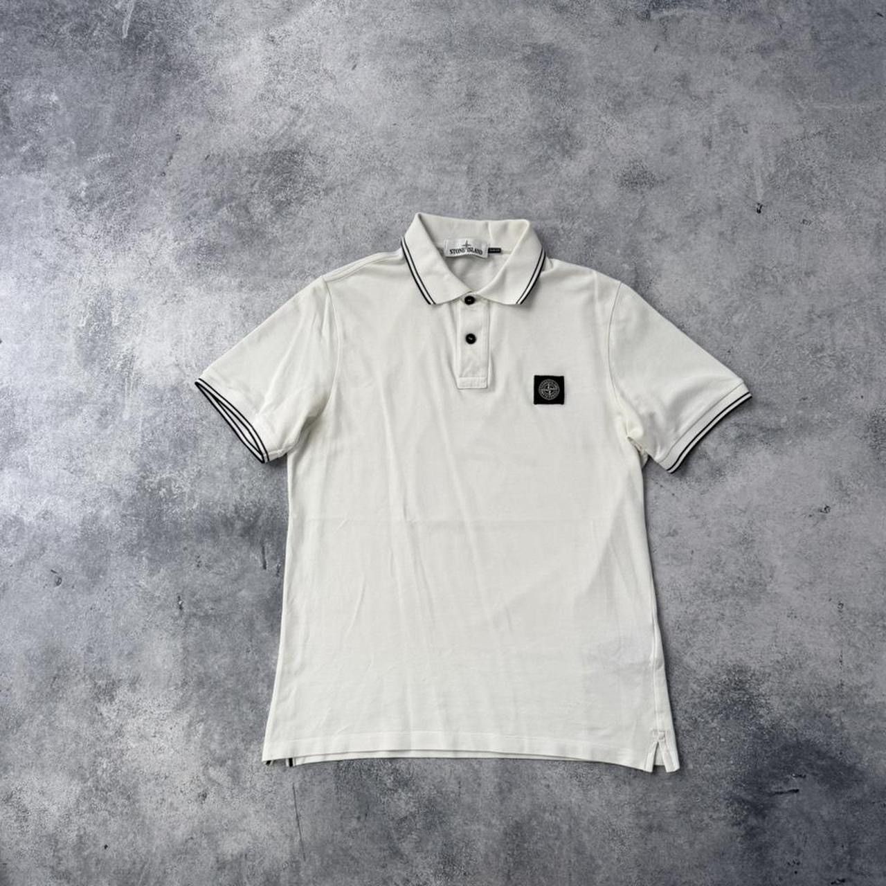 Stone Island Stone island white polo shirt Size US M / EU 48-50 / 2 - 1 Thumbnail