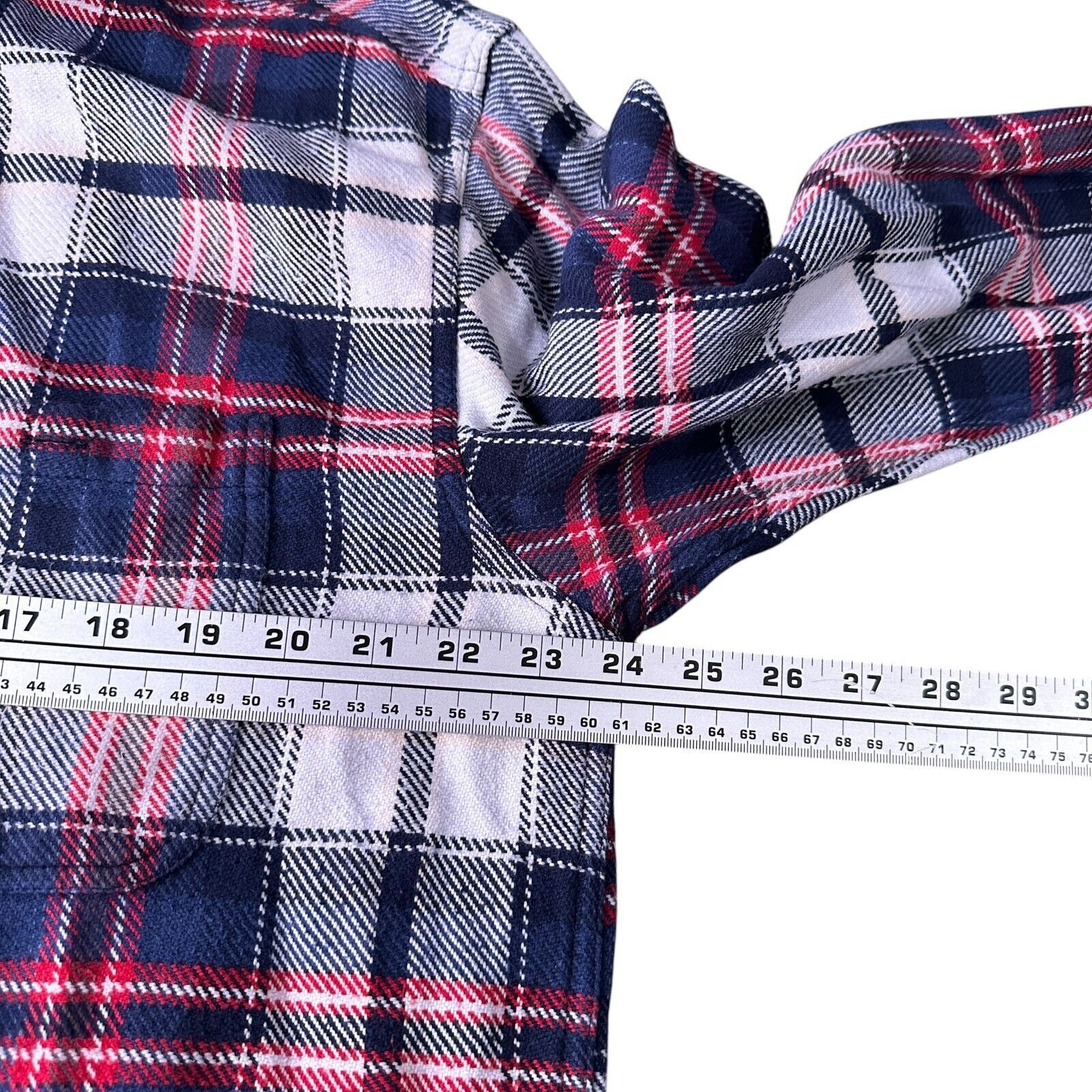 Orvis Orvis Flannel Work Shirt Men’s Large Red Blue Button Down Size US L / EU 52-54 / 3 - 7 Thumbnail