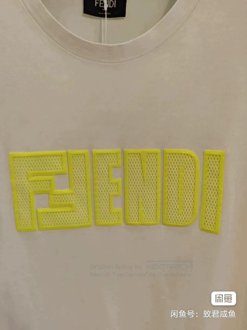 Fendi Fendi Letter Logo Short Sleeve Size US L / EU 52-54 / 3 - 5 Thumbnail