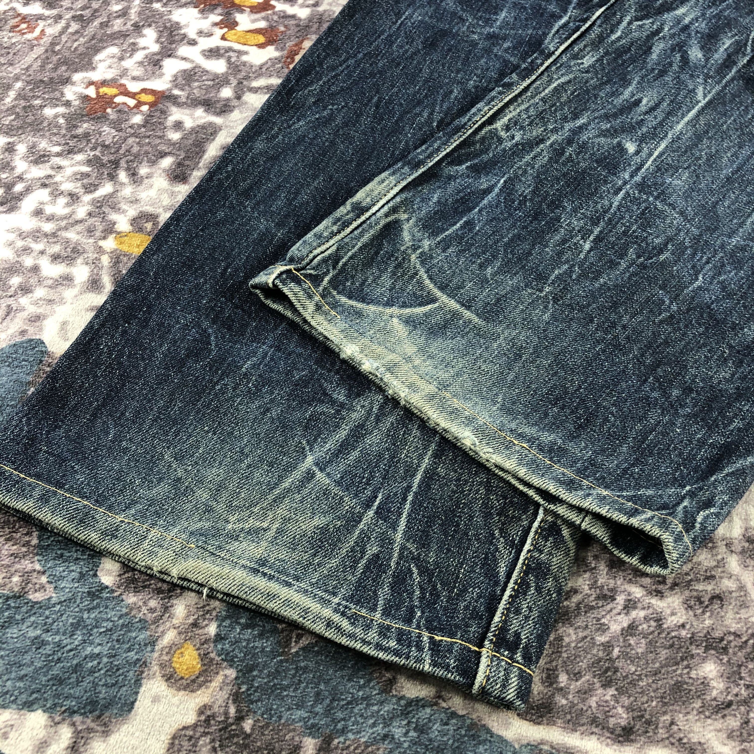 Levi's 90s Vintage Blue Wash Levis 501 Jeans-JM2733 Size US 34 / EU 50 - 4 Thumbnail