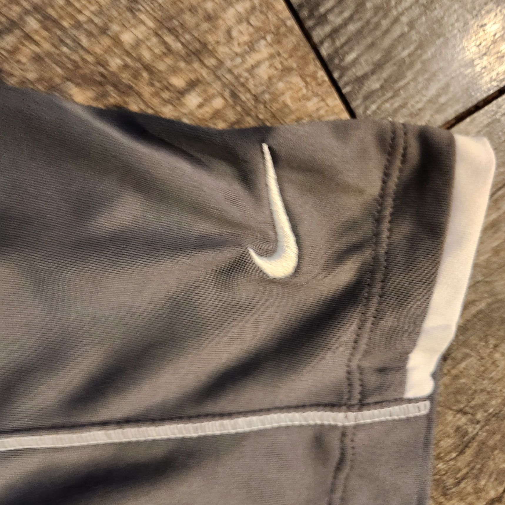 Nike Nike Polo Shirt Golf Tour Performance Dri-Fit Swordfish Fishing Men's Large Gray Mens Polo Shirt Size US L / EU 52-54 / 3 - 5 Thumbnail