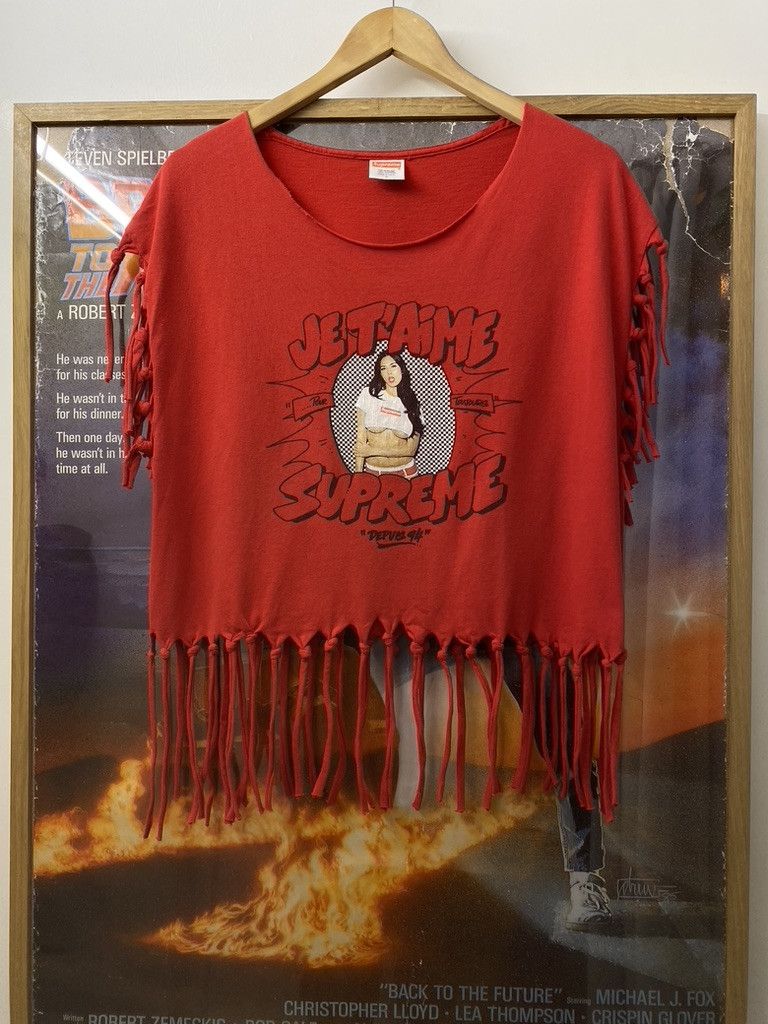 Supreme SS2007 Supreme Tera Patrick Custom Tasselled Crop Top Size US L / EU 52-54 / 3 - 1 Thumbnail