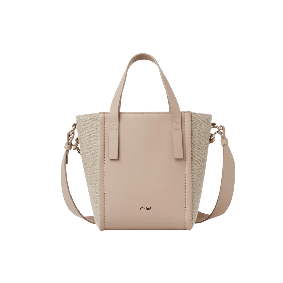 Chloe o1loc1c10425 Size: OS / Sense Small Tote Bag in Powder Beige Size ONE SIZE - 2 Thumbnail