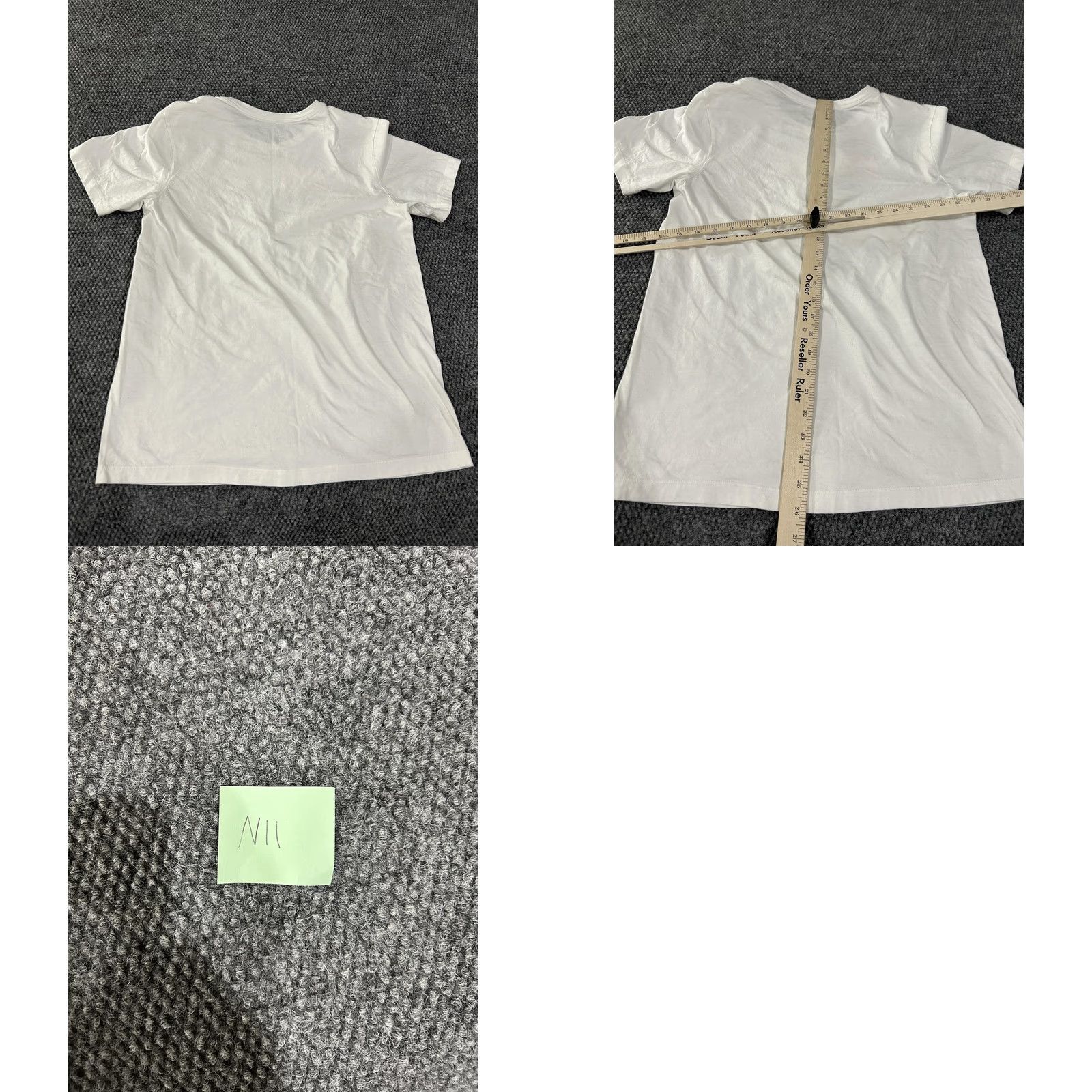 Nike Nike Shirt Mens Medium White Just Do It Graphic Tee T-Shirt Athletic Casual Size US M / EU 48-50 / 2 - 8 Thumbnail