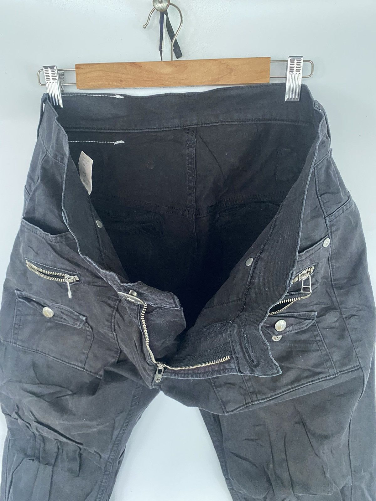 Cowboy Equipment × Lee LEE Cowboy Zipper Black Pants Size US 36 / EU 52 - 11 Thumbnail