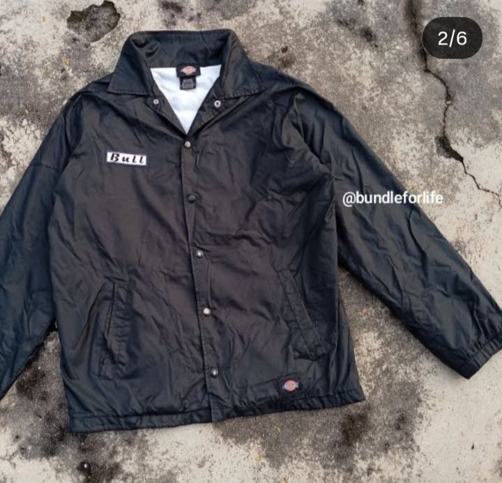 Dickies Dickies 👷 Coach Jacket Windbreaker 🏈⚾ Size US L / EU 52-54 / 3 - 2 Thumbnail