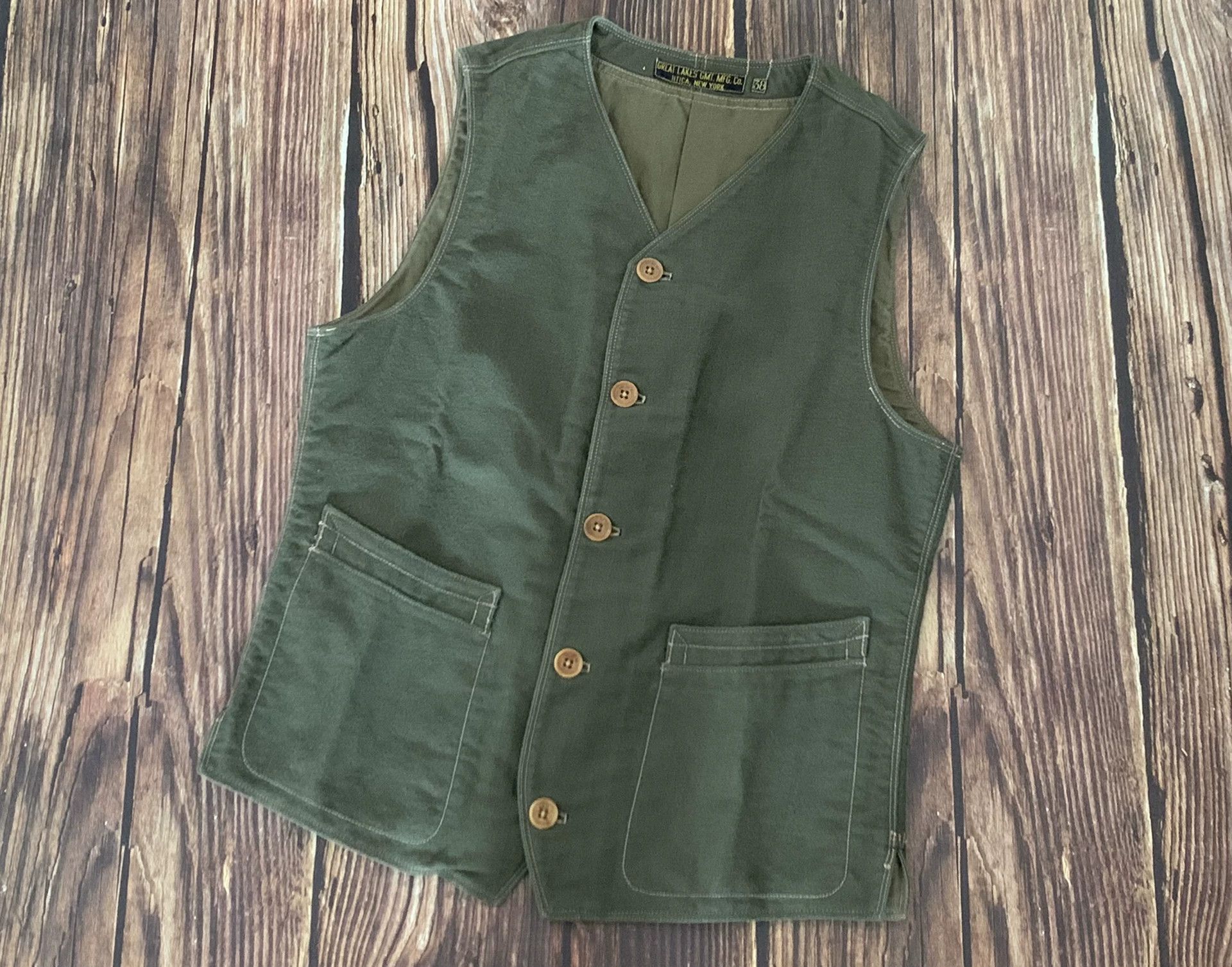 Freewheelers Freewheelers Cotton Vest Size US M / EU 48-50 / 2 - 1 Thumbnail