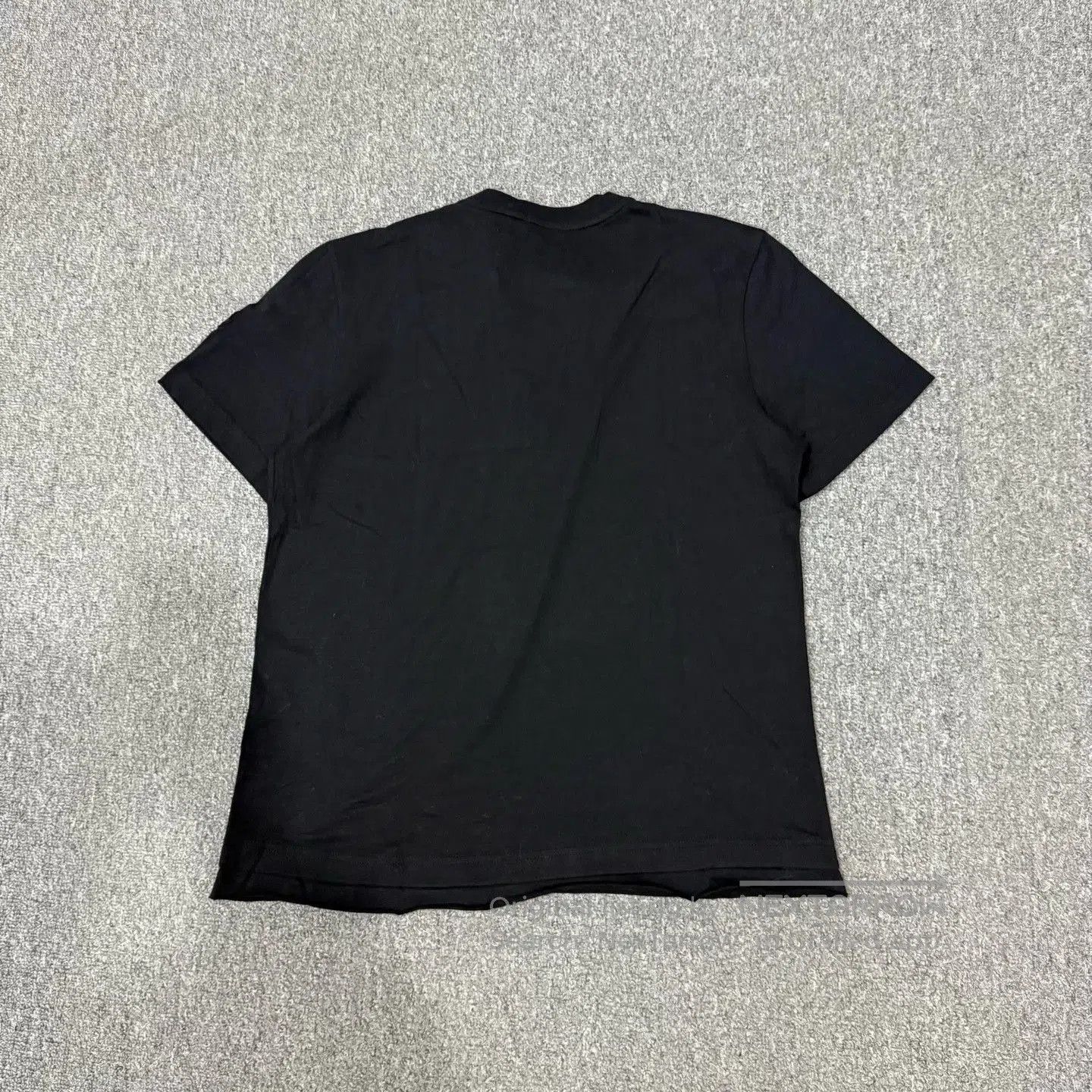 Moncler Moncler Black Slogan Logo Short-Sleeve Shirt. Size US M / EU 48-50 / 2 - 2 Thumbnail