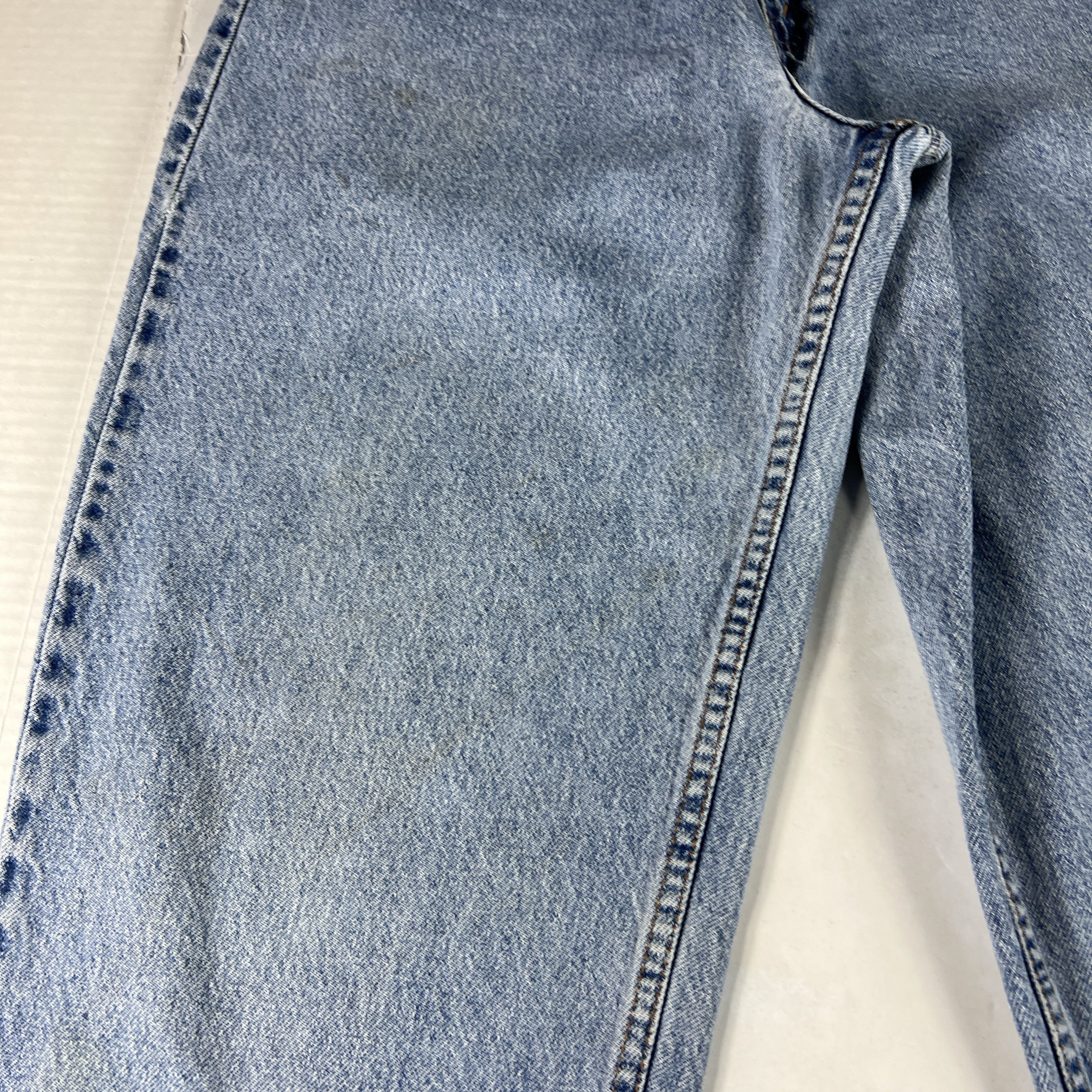 Levi's × Vintage VTG 90s Levi's Jean 560 Loose Taper Blue Denim Orange Tab Size US 32 / EU 48 - 7 Thumbnail