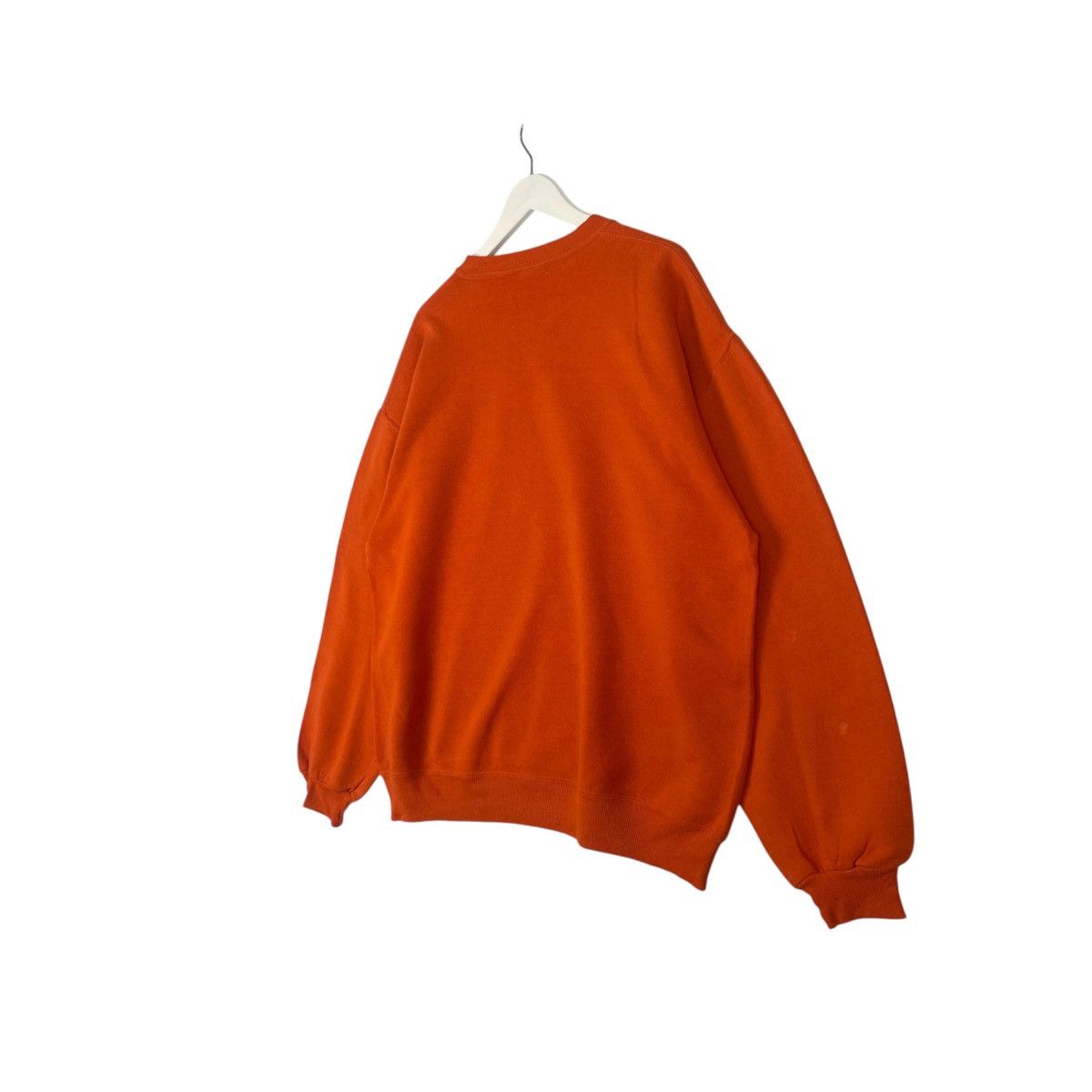 Designer × Vintage vintage Hoodie/sweater Russell athletic - orange Size US L / EU 52-54 / 3 - 5 Thumbnail
