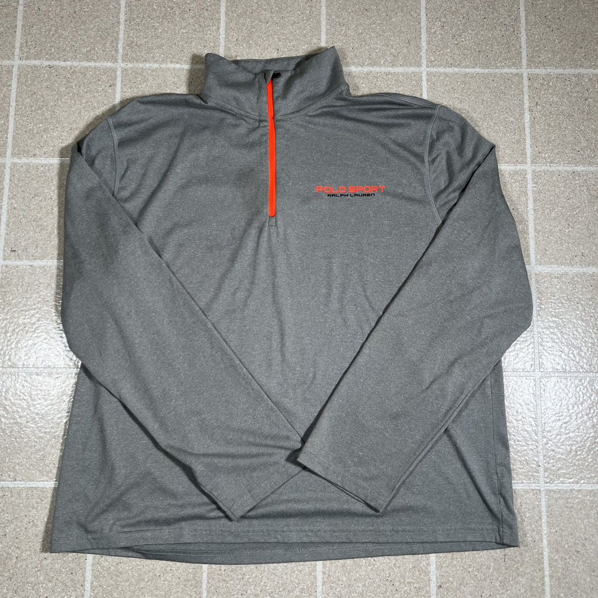 Polo Ralph Lauren Ralph Lauren Sweater XL Gray Polo Sport Quarter Zip Size US XL / EU 56 / 4 - 1 Thumbnail