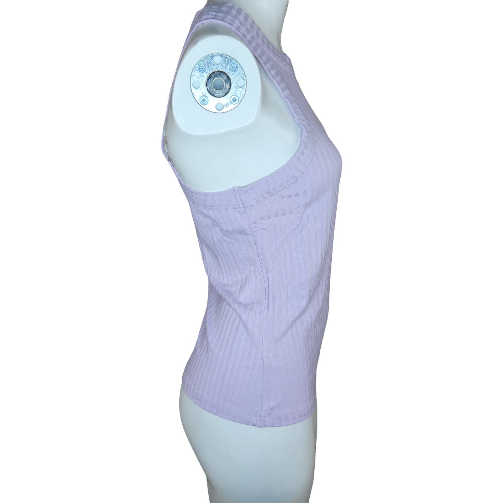Free People Free People Movement Medium Blissed Out Ribbed Tank Lilac Size M / US 6-8 / IT 42-44 - 9 Thumbnail
