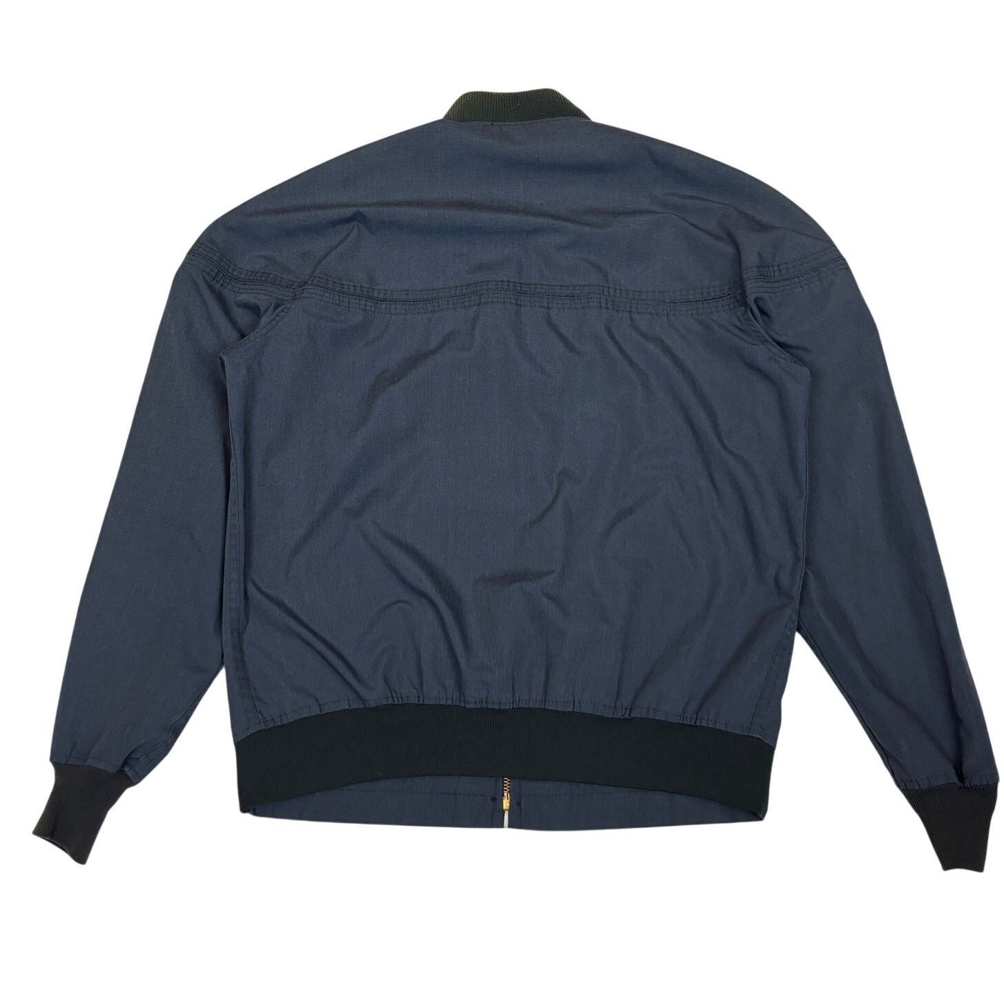 Sears Vintage 60 Sears Men's Store Outerwear Bomber Jacket Navy M Size US M / EU 48-50 / 2 - 3 Thumbnail
