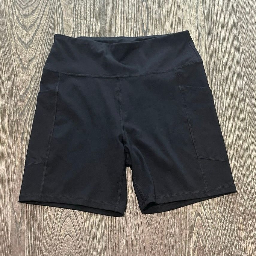 American Eagle Outfitters American Eagle The Everything Pocket Bike Shorts Black M Size 25" / US 0 / IT 36 - 1 Thumbnail