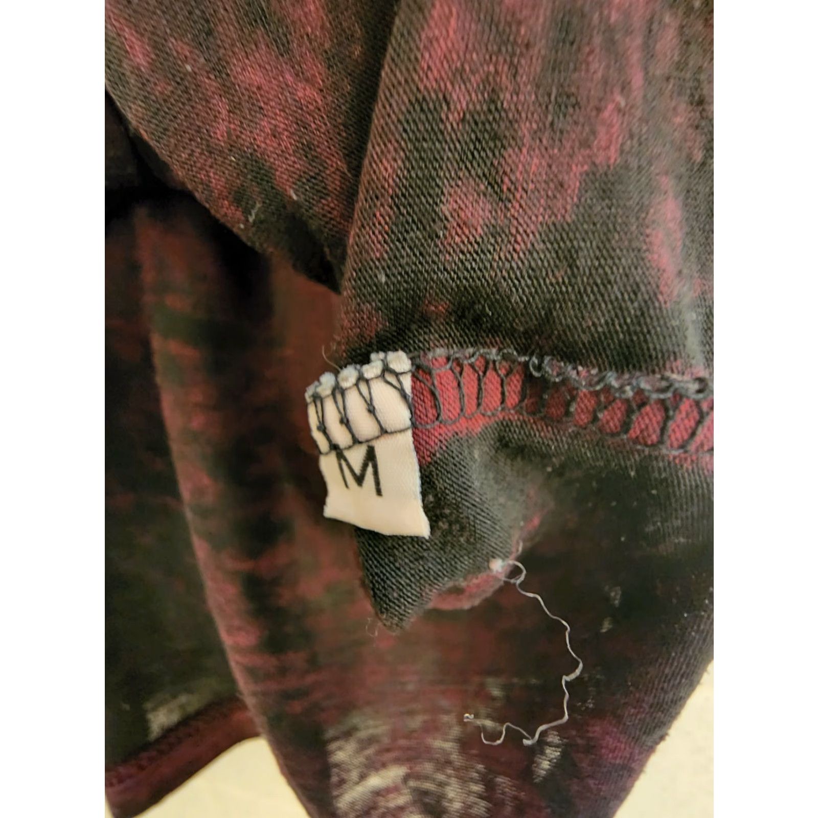 Vintage Rock Revival T-Shirt Rock Revival Super Thin Distressed Crew Neck Short Sleeve Mens M Red Cotton Blend Graphic Print Vintage No Size US M / EU 48-50 / 2 - 5 Thumbnail