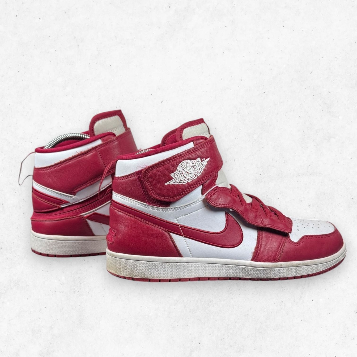 Nike Jordan 1 High FlyEase Cardinal Red White Men's 11 CQ3835-601 Size US 11 / EU 44 - 4 Thumbnail