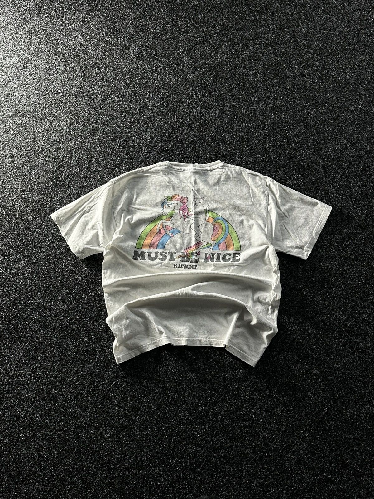 RIPNDIP × Vintage ❗️Vintage Rip n Dip Big logo cat rainbow Streetwear Skate Size US L / EU 52-54 / 3 - 1 Thumbnail