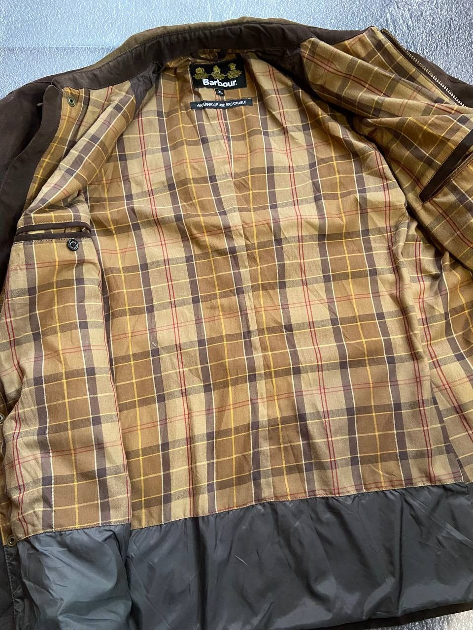 Barbour Vintage Barbour Ashby Waxed Jacket Size US XL / EU 56 / 4 - 5 Thumbnail